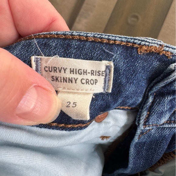 Madewell Curvy High-Rise Skinny Crop Jeans in Dalstrom Wash - Picture 11 of 13